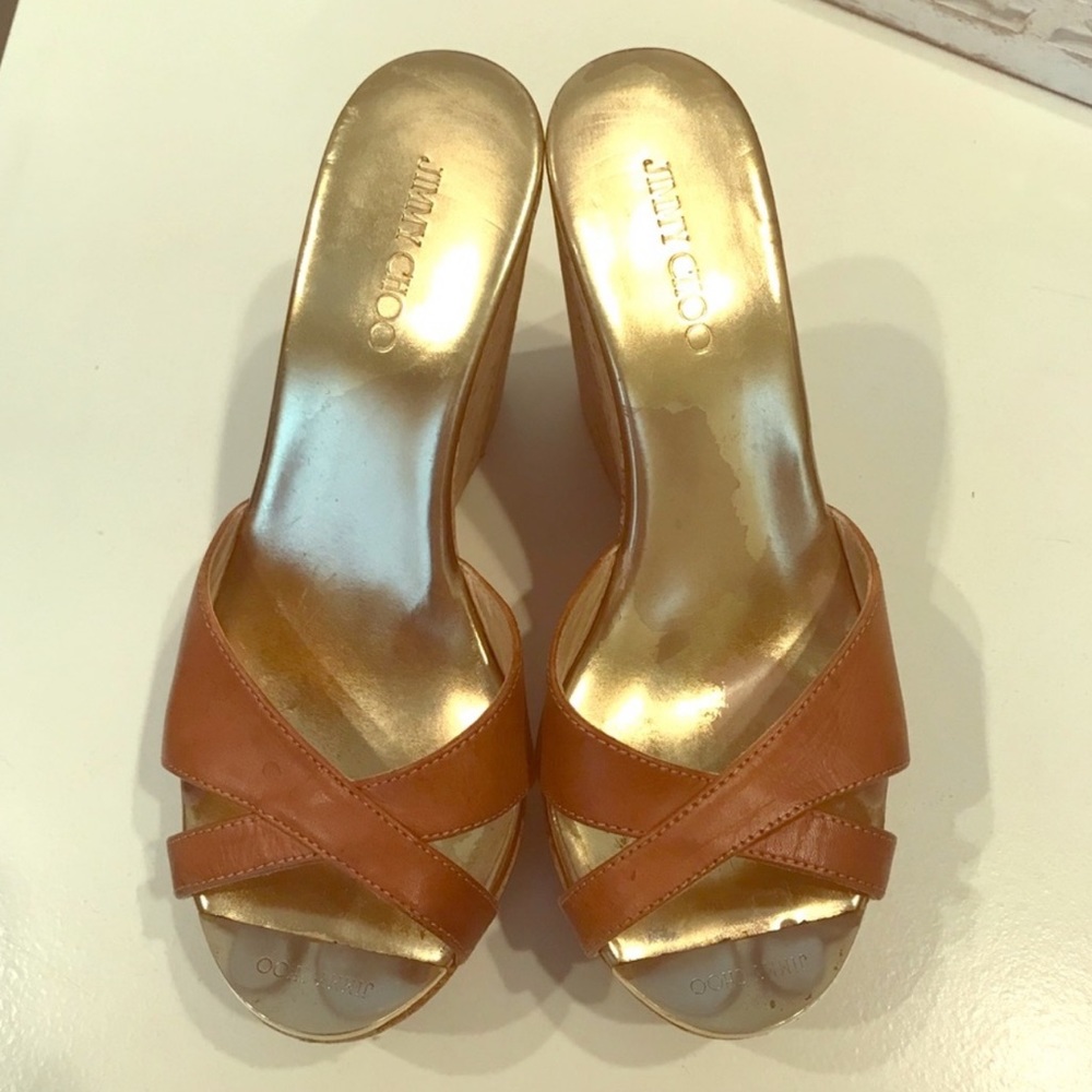 Jimmy choo wedge sandals